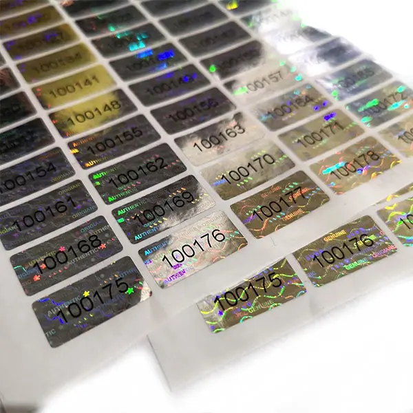 original hologram labels